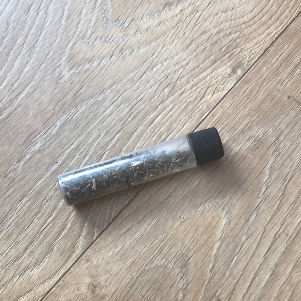 Container of catnip
